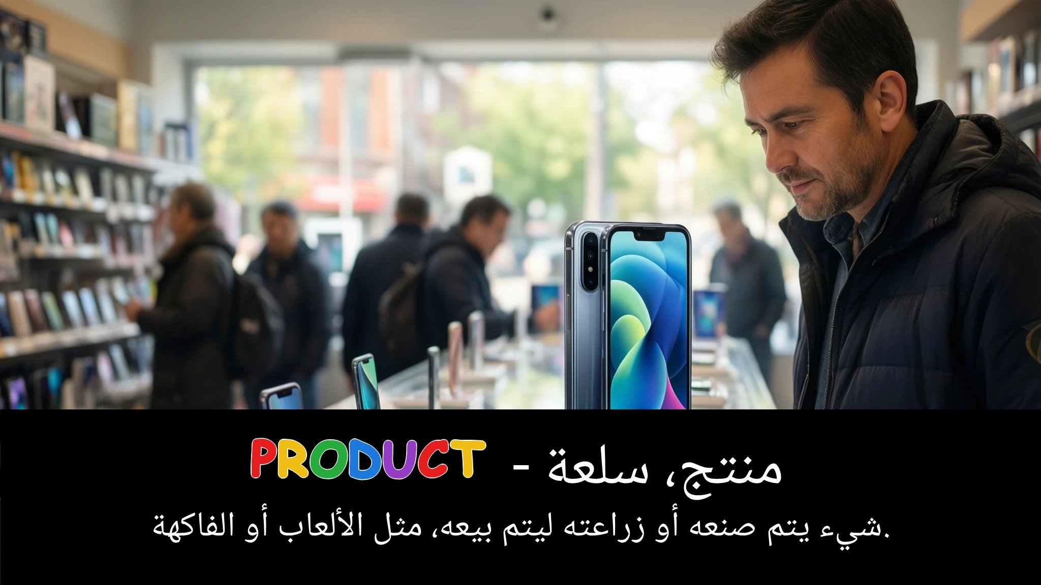 Arabic Illustration for product